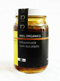 Miel orgánica infusionada con eucalipto