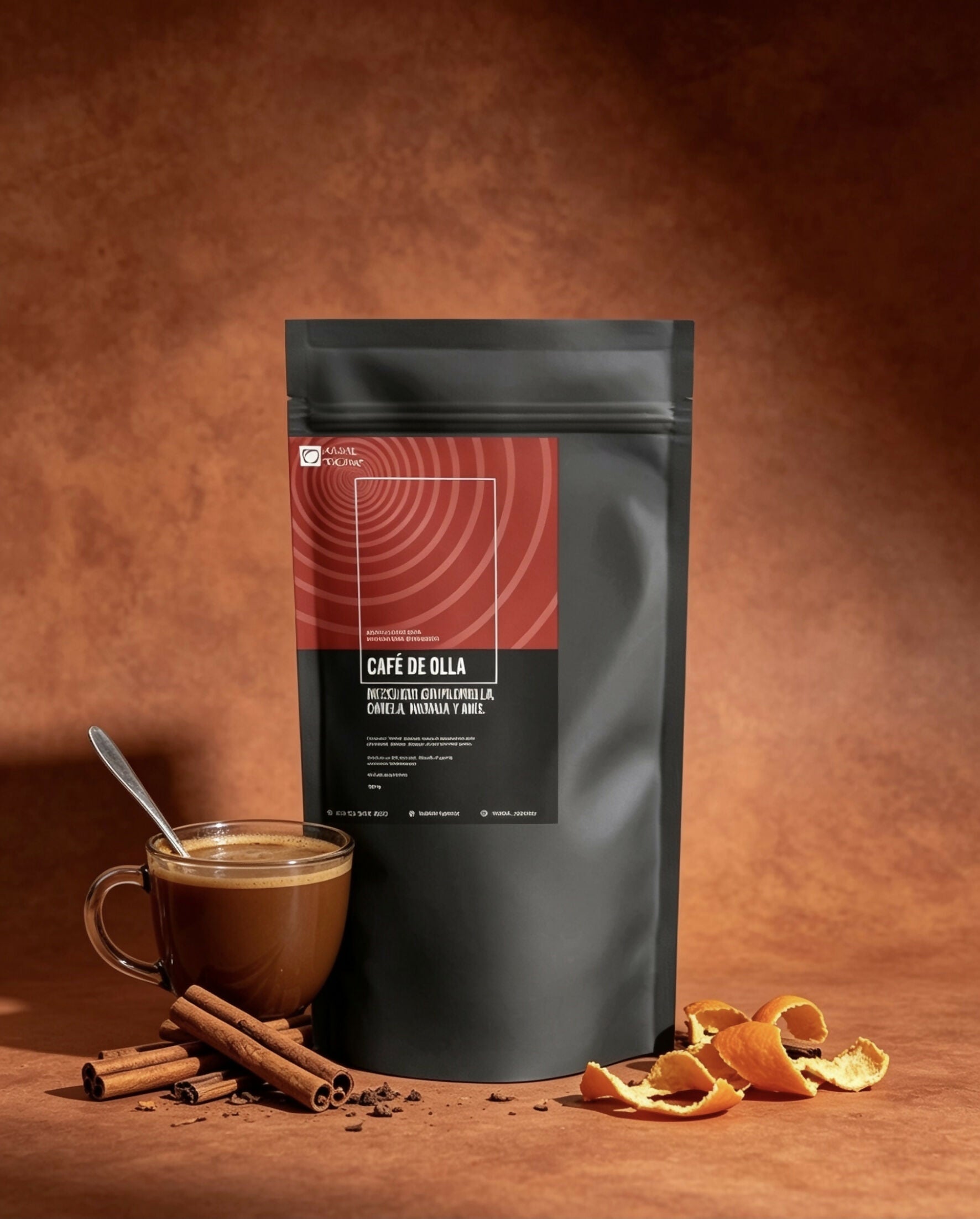 Organic coffee. Coffee pot blend.