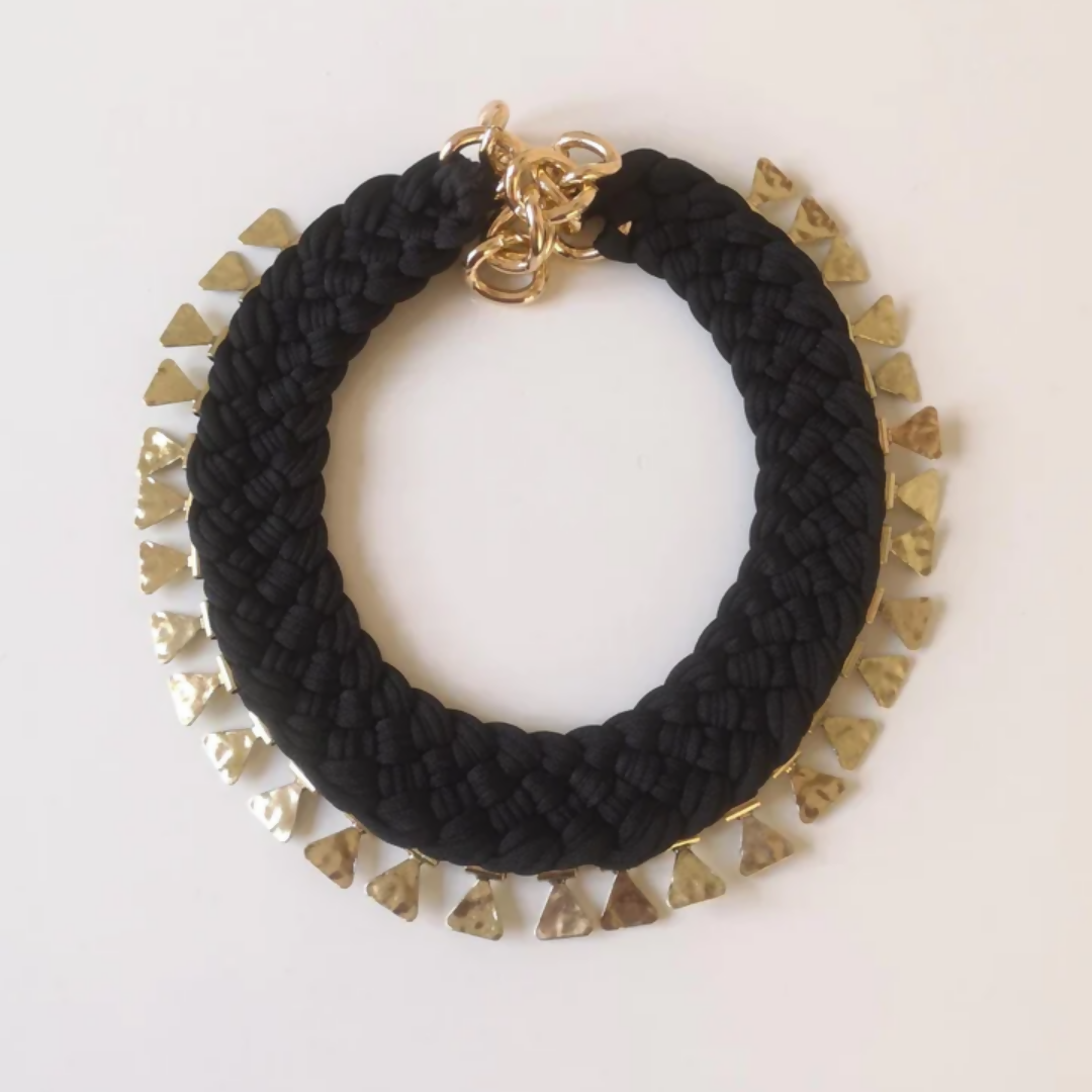 Black Golden Triangular