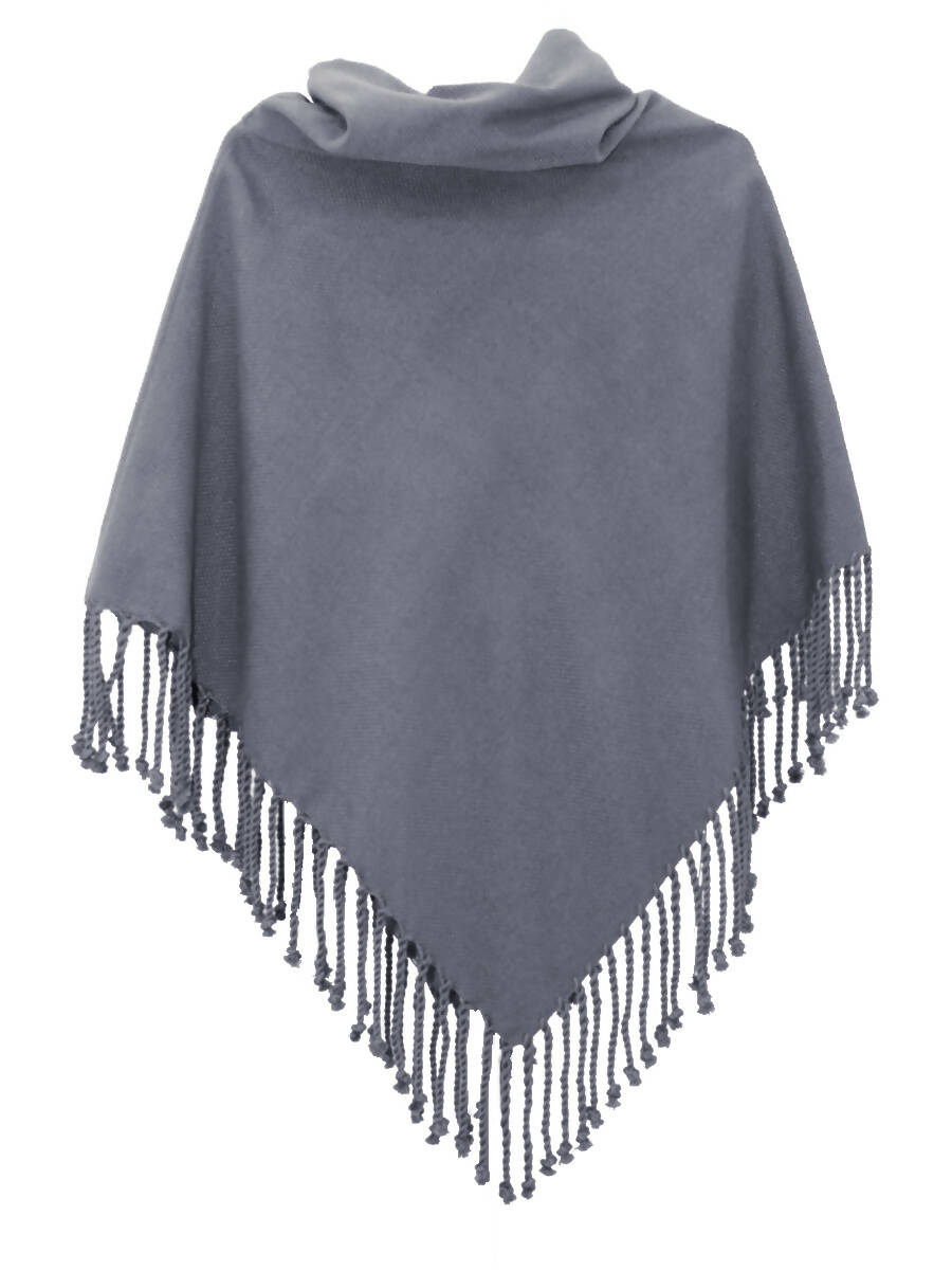 Quechquemitl pukuk with turtleneck collar